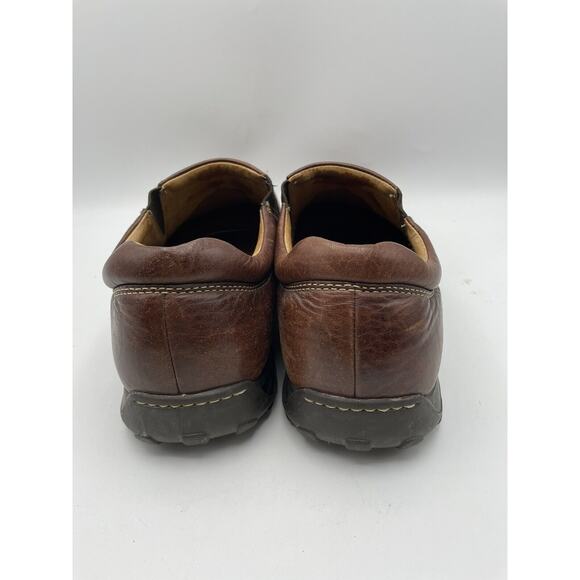 Born Mens Shoes Slip on Leather Brown Loafer Driving Size US 14 EU 49 - Picture 3 of 5